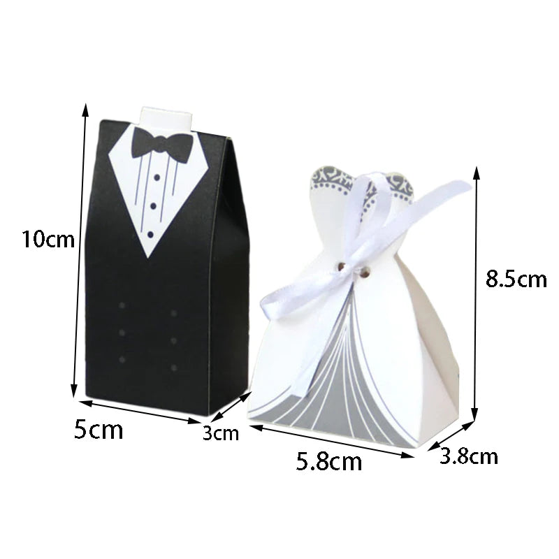 Bride And Groom Candy Box