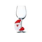 Christmas Wine Glass Decoration