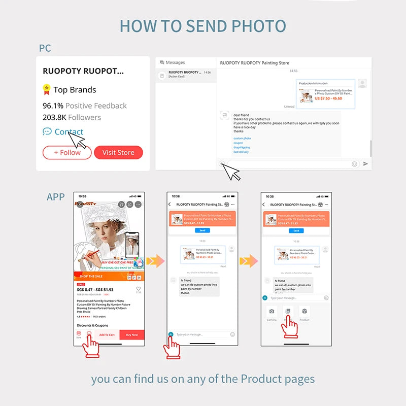 Custom Paint By Numbers 24/36 Color Personalised