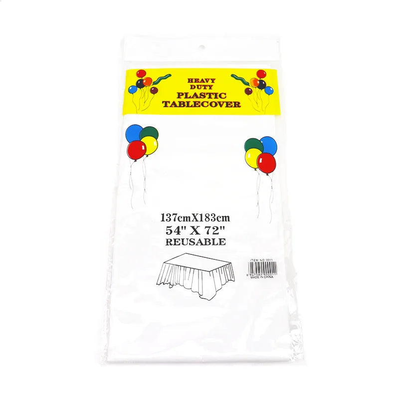 Elegant White Porcelain Disposable Tableware