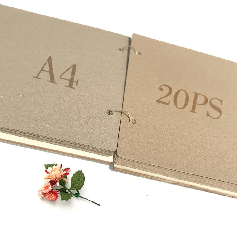 Wedding Wood Signature Guest Book