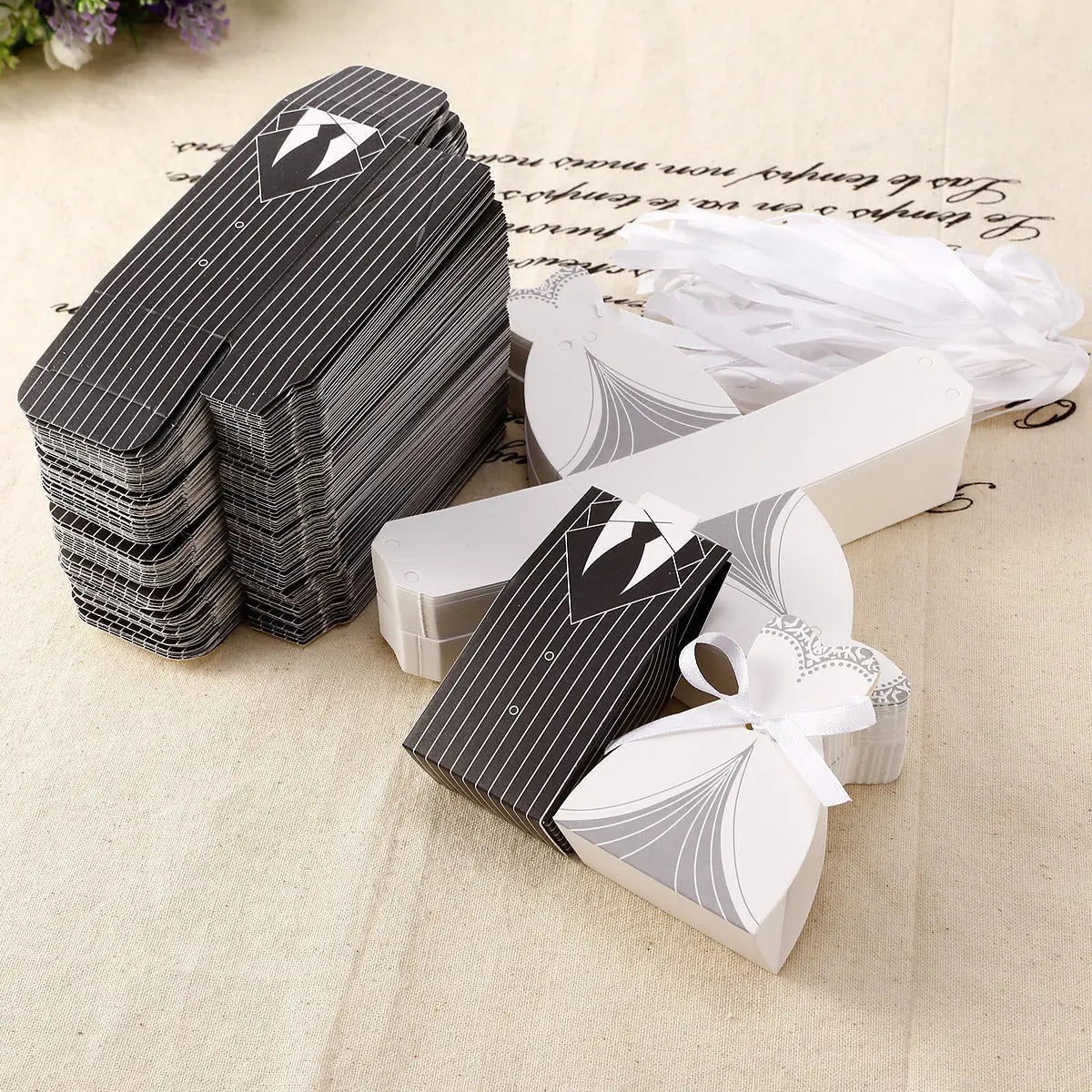 Bride And Groom Candy Box