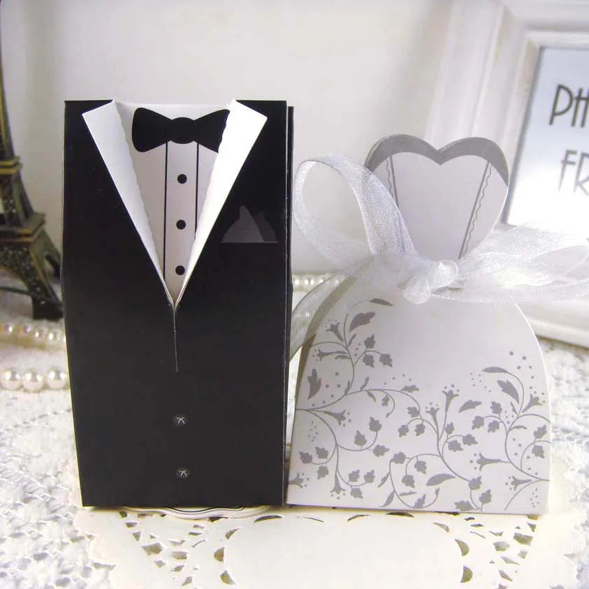Bride And Groom Candy Box