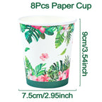 Hawaii Aloha Hawaiian Disposable Tableware