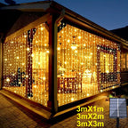Solar LED light Outdoor curtain