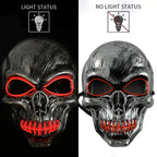 Halloween Film Theme Glowing Scary Mask LED