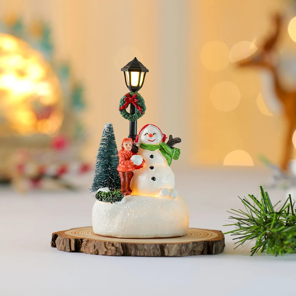 Cute Christmas Statue Led Lights,