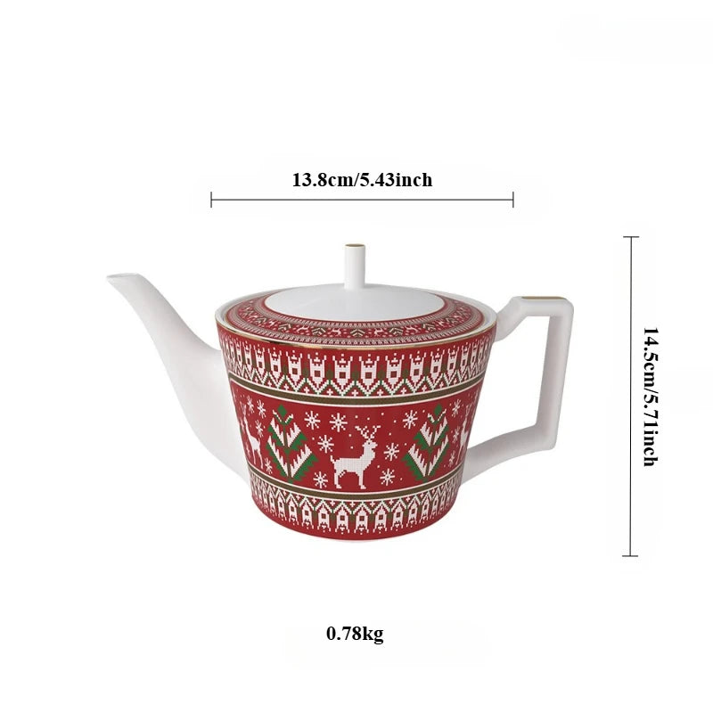 Christmas china tableware