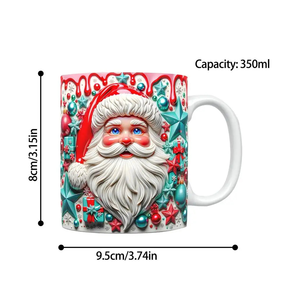 Christmas Mug Santa Mousse