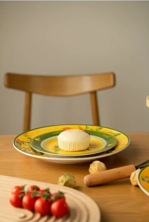 Light luxury household retro European style tableware