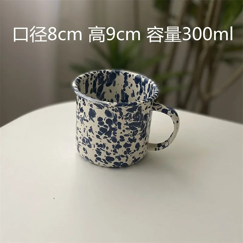 Navy Blue Breakfast Set