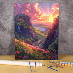 Painting By Numbers Adults Crafts Flowers Mountains