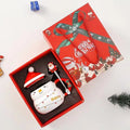 Creative and cute Christmas cup/covered spoon gift box