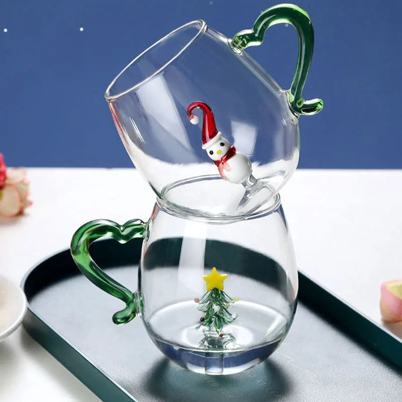 Christmas Glass festive designs