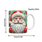 Christmas Mug Santa Mousse