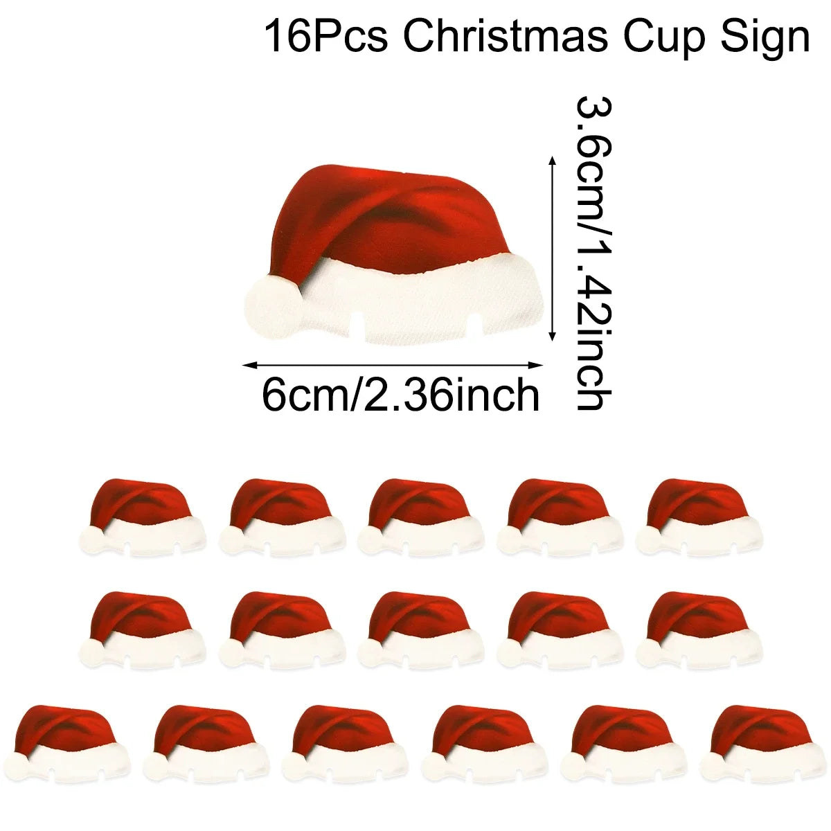 Christmas Santa Wine Hat