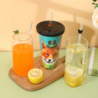 Reusable Butterfly Straws multicolor