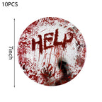 Halloween Bloody Disposable Tableware