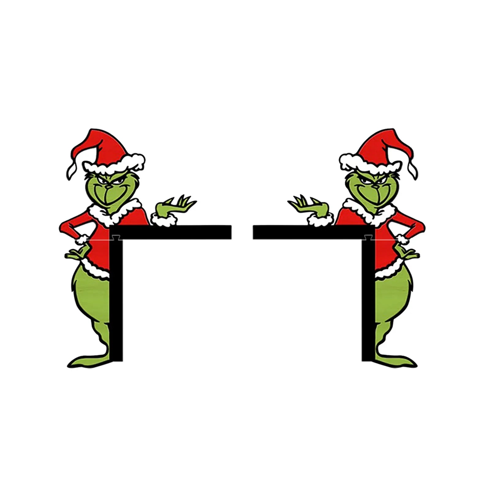 Christmas Door Decorations Door Corner Decorations Xmas Door Frame Decoration