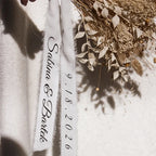 Personalized Bridal Bouquet Ribbon