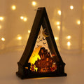 Halloween desktop ornaments retro led lantern pendant