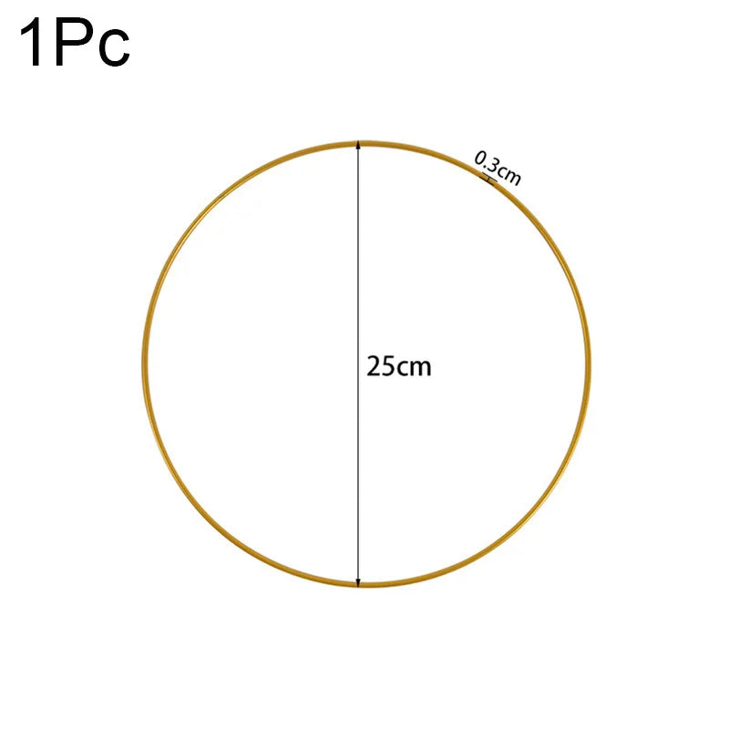 Gold Wreath Wooden Base