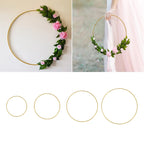 Gold Wreath Wooden Base