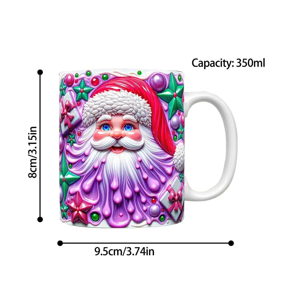 Christmas Mug Santa Mousse