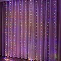 Christmas Lights Curtain Garland Merry Christmas Decorations For Home Christmas Ornaments Xmas Gifts Navidad 2025 New Year Decor
