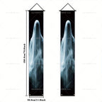Halloween Scary Ghost Banners Welcome Porch