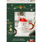 Creative and cute Christmas cup/covered spoon gift box