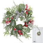 Candle Wreath Christmas Centerpieces