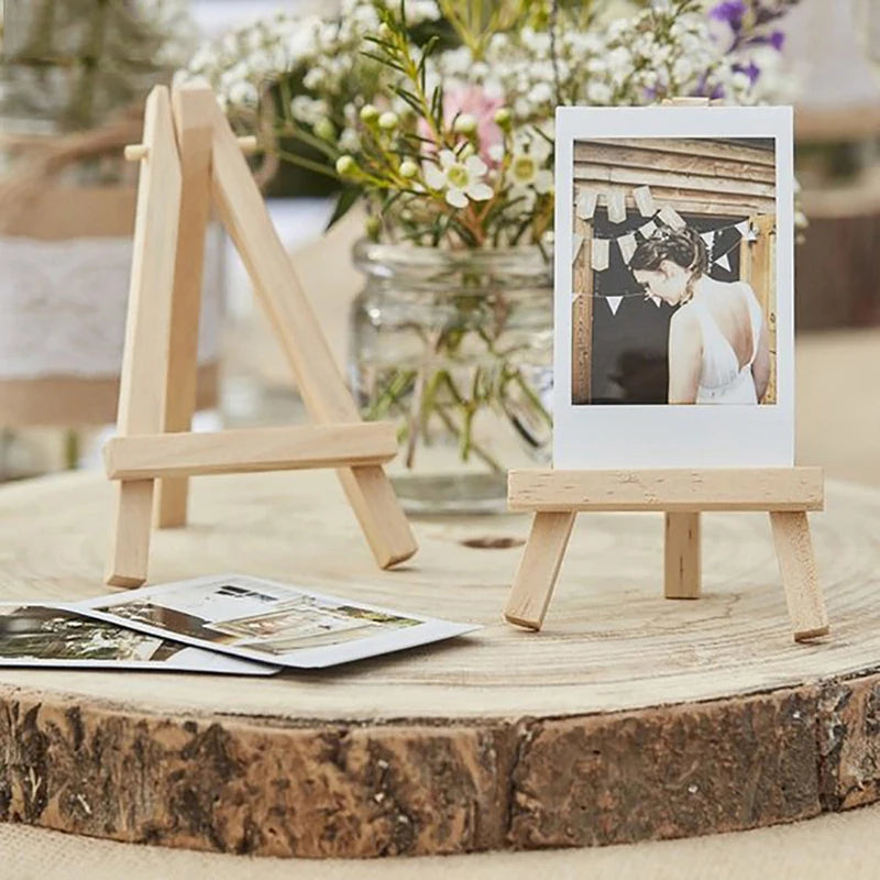 Wood Polaroid Easel