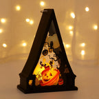 Halloween desktop ornaments retro led lantern pendant