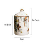 Equatorial jungle bone china Tea Set