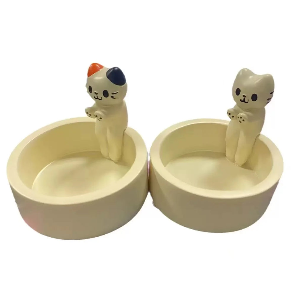 Cartoon Cat Candle Holder