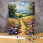 Painting By Numbers Adults Crafts Flowers Mountains