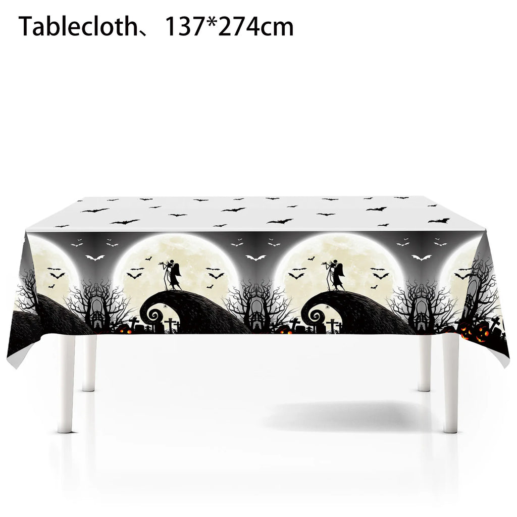 Halloween Jack Skellington Tableware Set