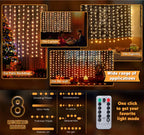LED Curtain Garland - Multicolor