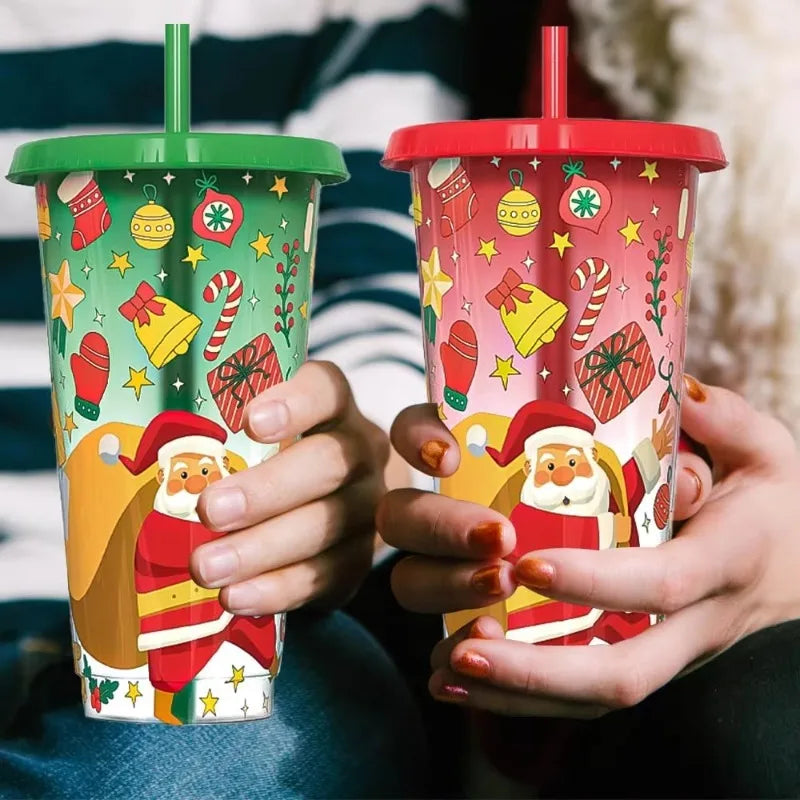 Christmas Santa Color Changing Cup