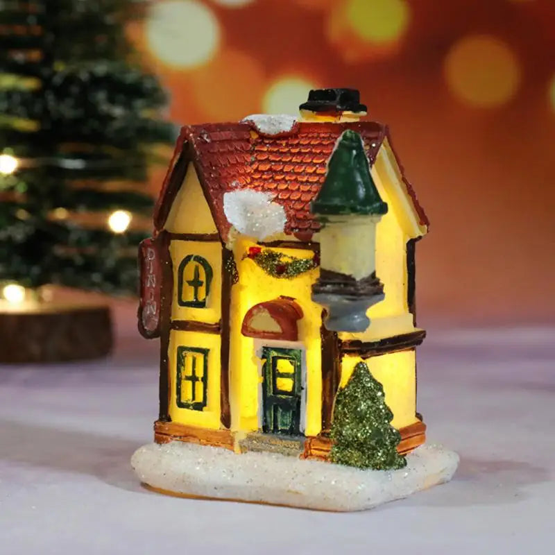Led Light House Christmas Decorations