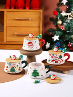 Christmas cups with LIDS