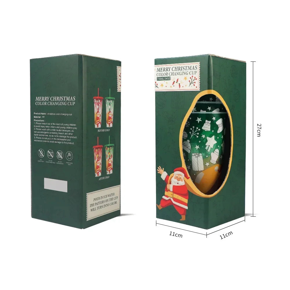 Christmas Santa Color Changing Cup