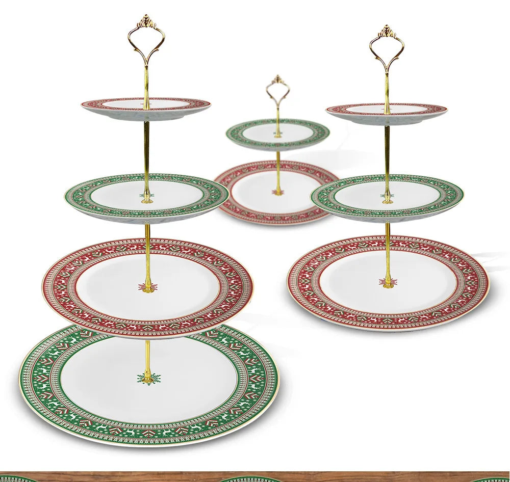 Christmas china tableware