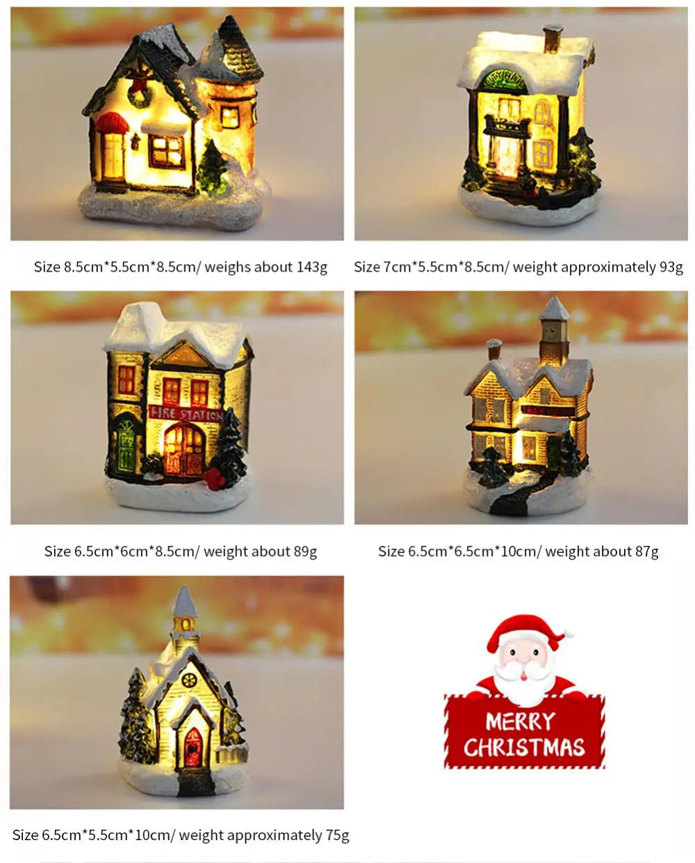 Led Light House Christmas Decorations