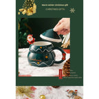 Creative and cute Christmas cup/covered spoon gift box