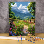 Painting By Numbers Adults Crafts Flowers Mountains