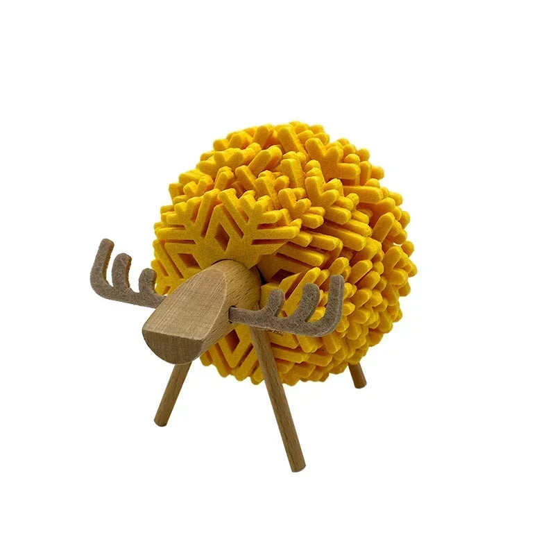 Absorbent Elk Felt Coasters