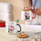 Christmas gift Set with Spoon and Lid