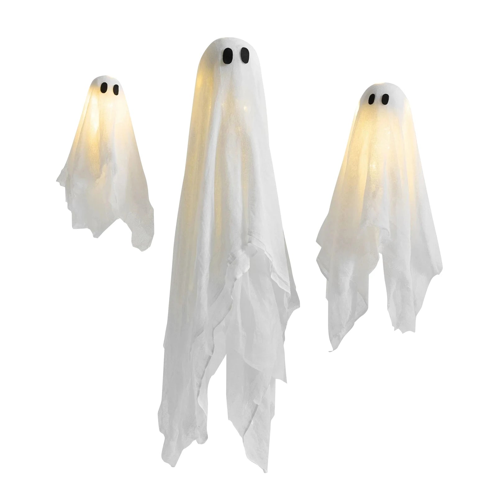 Halloween Scary Style Glowing Hanging Ghost